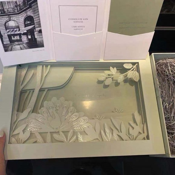 Four leaf clover Van Cleave bracelet - Picture 4 of 7